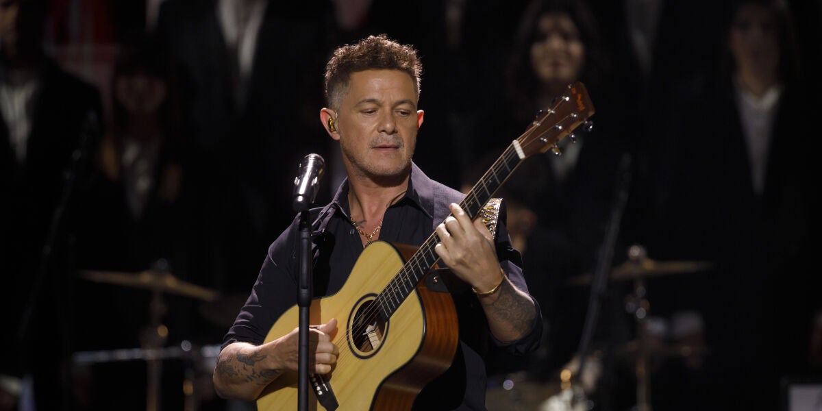 El artista Alejandro Sanz