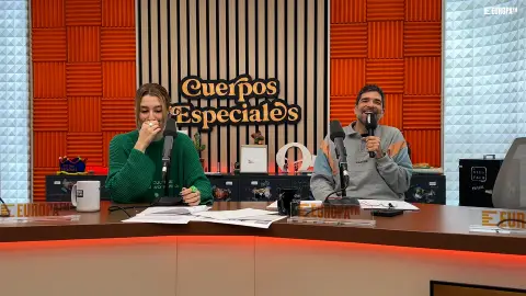 Nacho García y Eva Soriano en Cuerpos especiales Nacho García y Eva Soriano en Cuerpos especiales