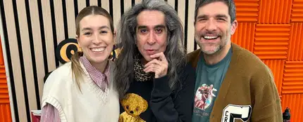 Mario Vaquerizo con Eva Soriano y Nacho García en Cuerpos especiales Mario Vaquerizo con Eva Soriano y Nacho García en Cuerpos especiales