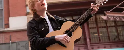 Ed Sheeran, en una actuación en la calle en mayo de 2023. Ed Sheeran, en una actuación en la calle en mayo de 2023.