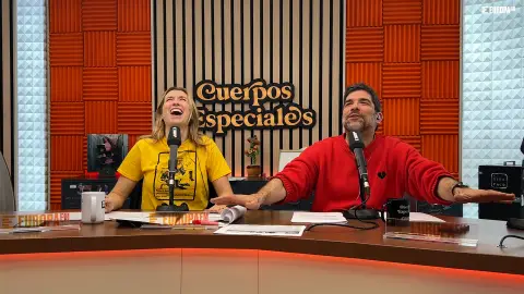 Eva Soriano y Nacho García en Cuerpos especiales Eva Soriano y Nacho García en Cuerpos especiales