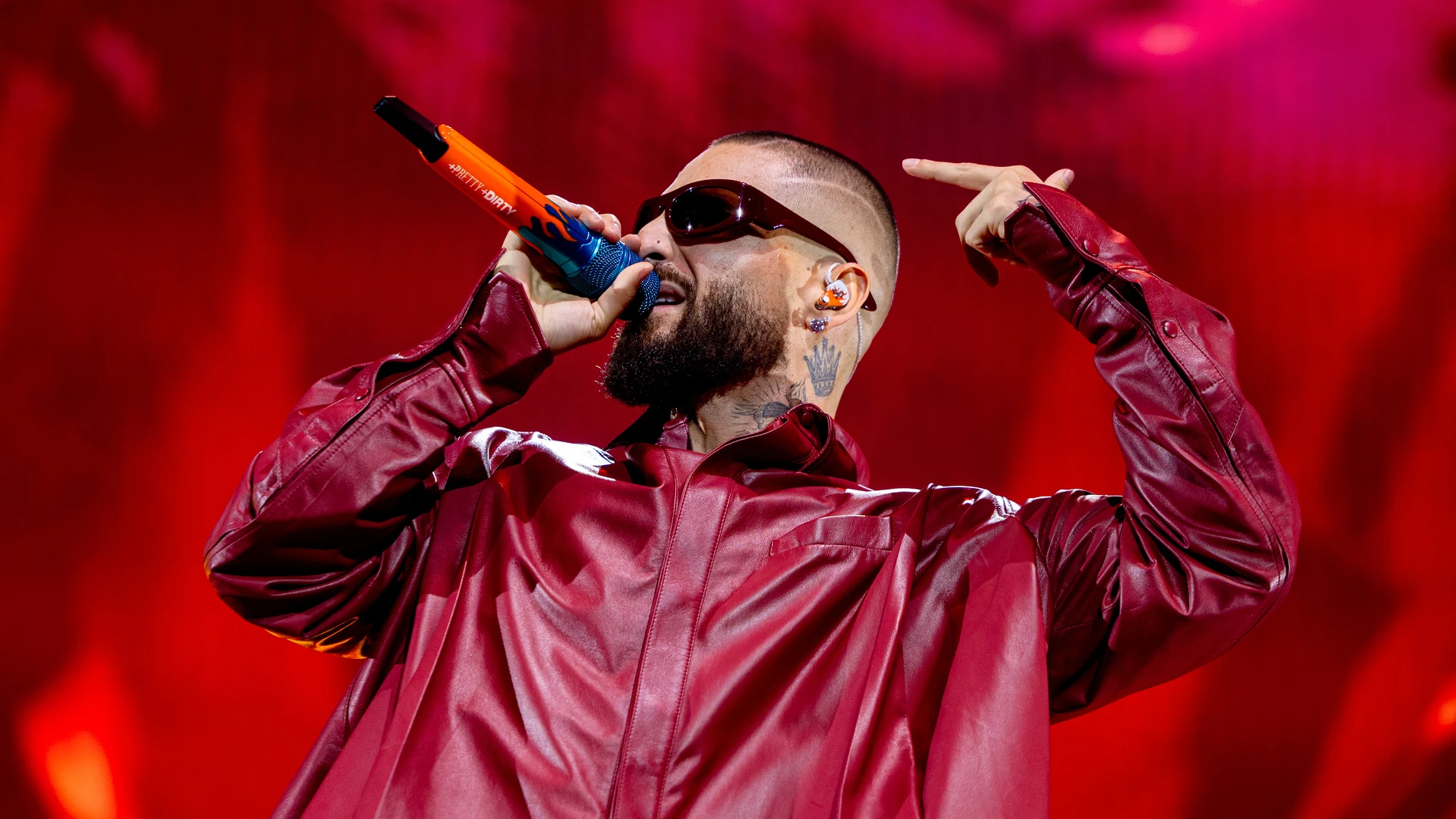 Maluma en el Movistar Arena de Madrid el 4 de abril de 2025 Maluma en el Movistar Arena de Madrid el 4 de abril de 2025