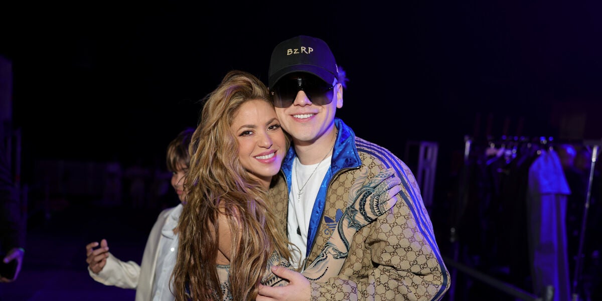 Shakira y Bizarrap en los Grammy Latinos de 2023
