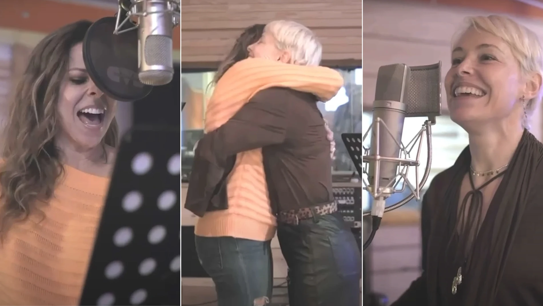 Soraya y Pastora Soler en el vídeo de 'El juego de la vida' Soraya y Pastora Soler en el vídeo de 'El juego de la vida'