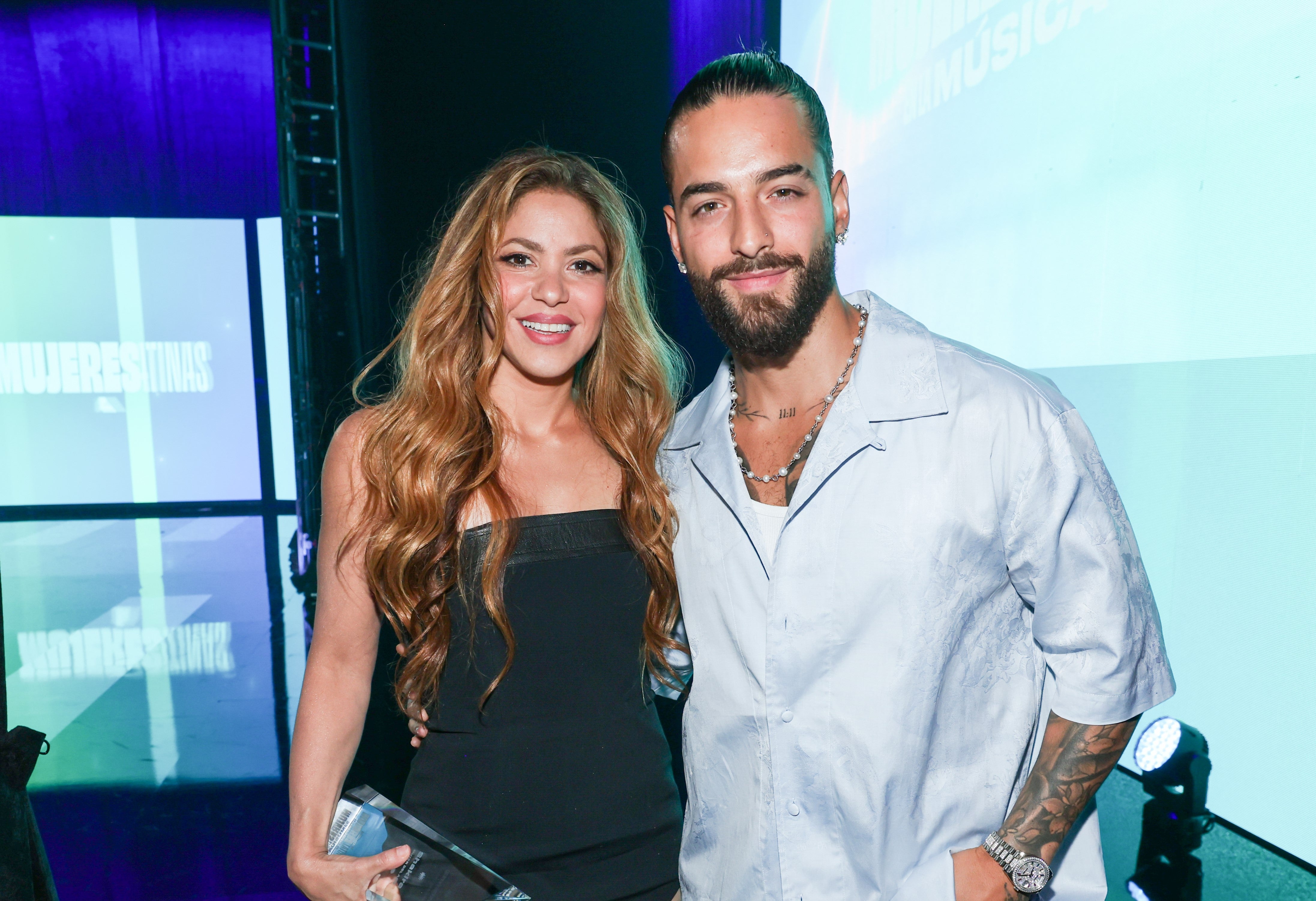 Shakira y Maluma en 2023 Shakira y Maluma en 2023