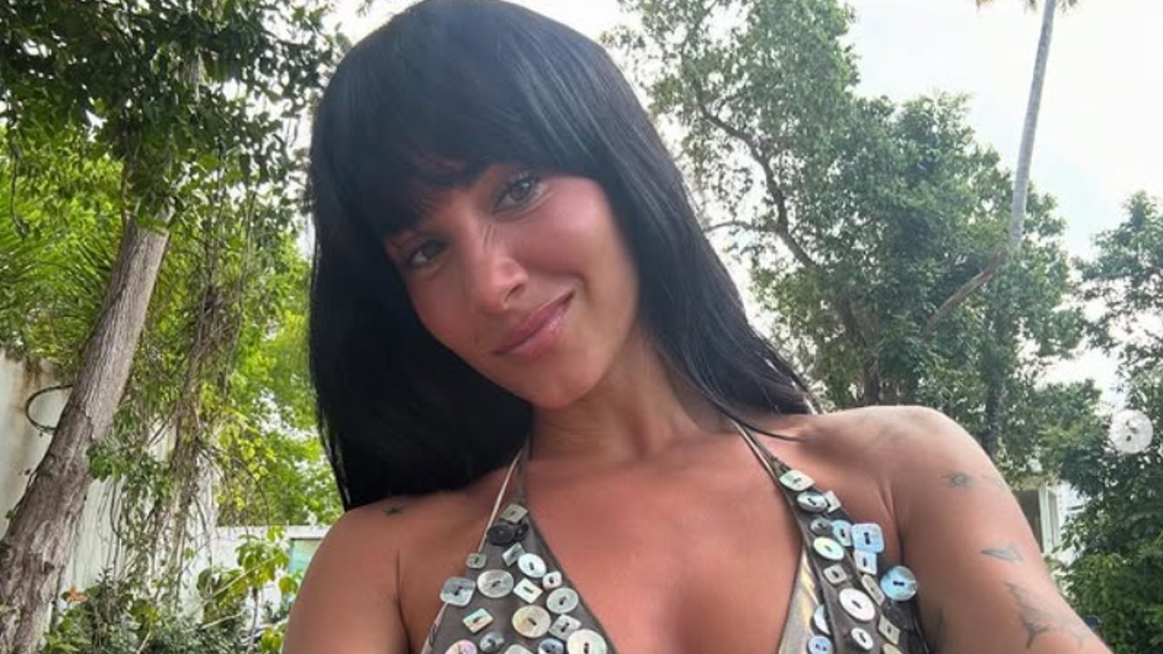 Aitana disfrutando en República Dominicana