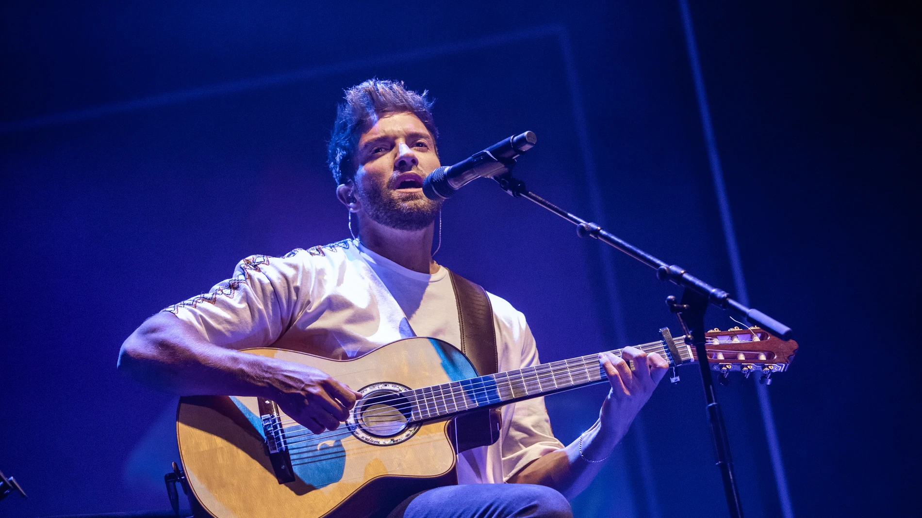 Pablo Alborán, en las Noches del Botánico de 2022. Pablo Alborán, en las Noches del Botánico de 2022.