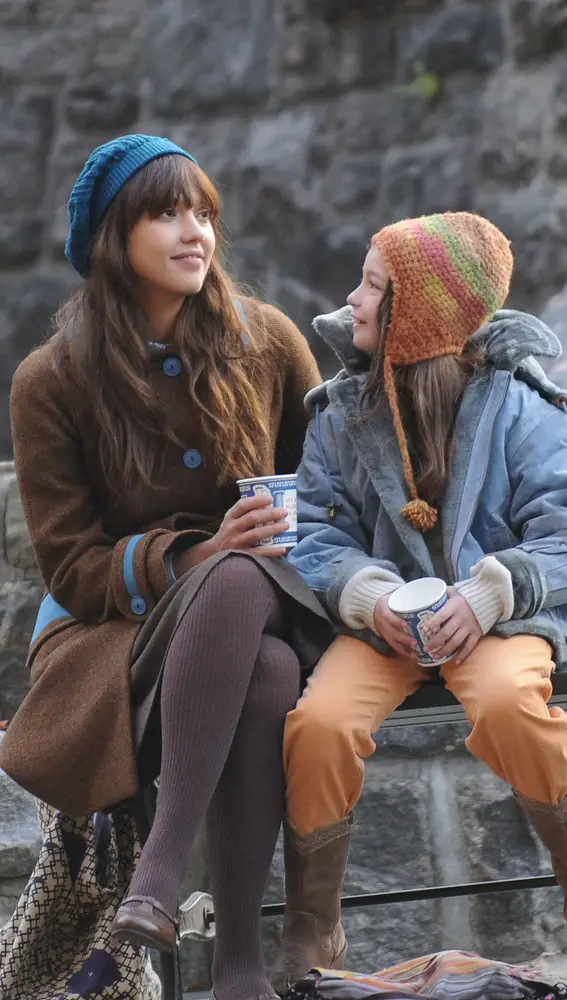 Jessica Alba y Sophie Nyweide en 2008 Jessica Alba y Sophie Nyweide en 2008