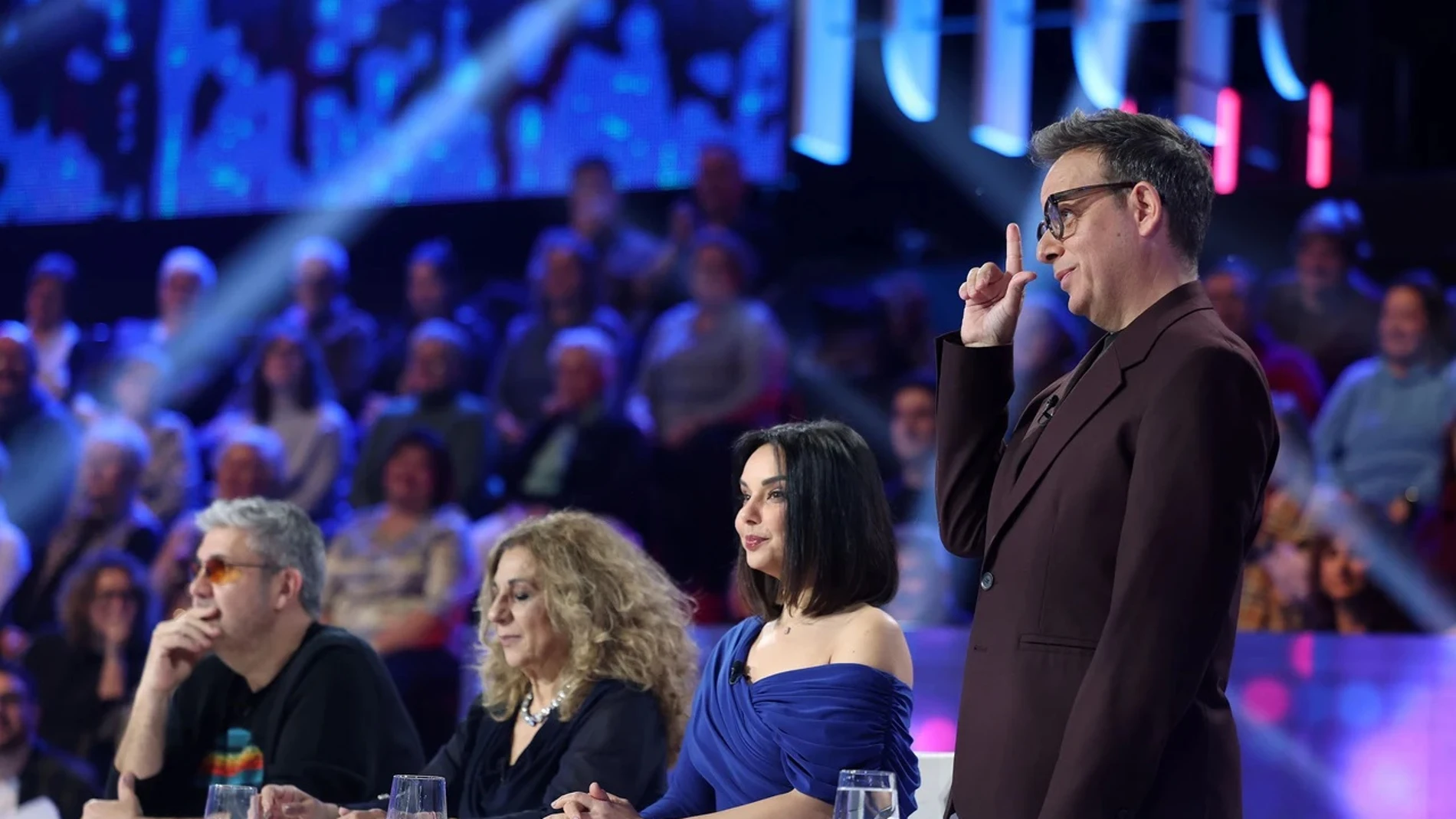 El jurado de 'Tu cara me suena 12' en la Gala 3 El jurado de 'Tu cara me suena 12' en la Gala 3
