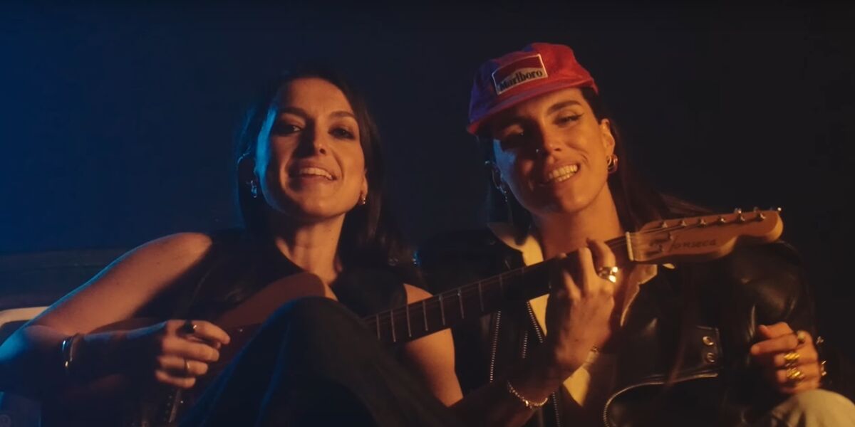 Marlena en el videoclip de 'pies sin plomo'