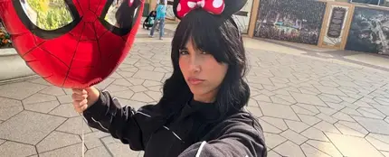 Aitana en Disneyland Paris Aitana en Disneyland Paris