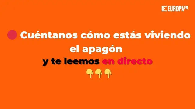 Cuéntanos en redes sociales cómo estás viviendo el apagón