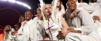 Lady Gaga en su concierto en Copacabana Lady Gaga en su concierto en Copacabana