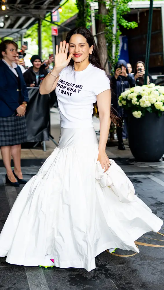 Rosalía en Nueva York antes de la Met Gala 2025 Rosalía en Nueva York antes de la Met Gala 2025