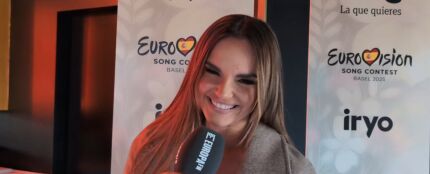 Melody, con Europa FM en la Fiesta Primavera de Eurovisión.