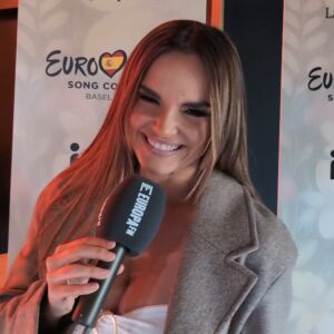 Melody, con Europa FM en la Fiesta Primavera de Eurovisión.