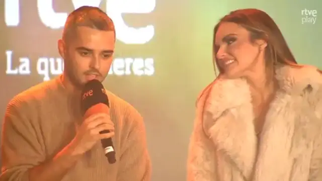 Eleazar, el hermano pequeño de Melody, en la Fiesta Primavera de Madrid
