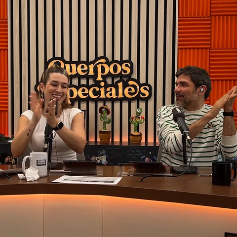 Eva Soriano y Nacho García, en Cuerpos especiales Eva Soriano y Nacho García, en Cuerpos especiales