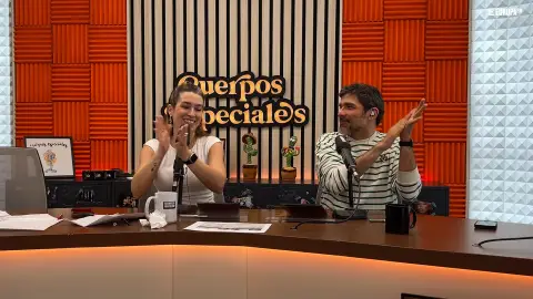 Eva Soriano y Nacho García, en Cuerpos especiales Eva Soriano y Nacho García, en Cuerpos especiales