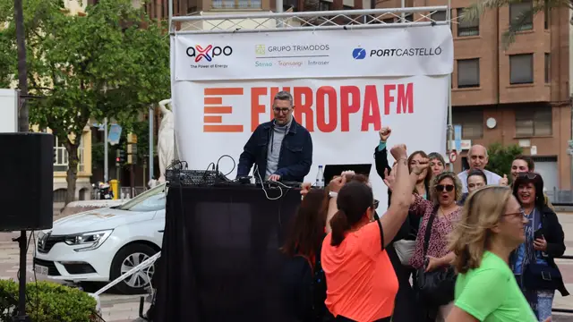 Europa FM en la Carrera de las Empresas Cámara de Comercio Castellón en 2024