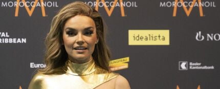 Melody pisa fuerte la alfombra turquesa de Eurovisión Melody pisa fuerte la alfombra turquesa de Eurovisión