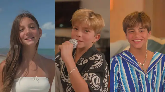 Los hijos de Shakira, Milan y Saha, debutan en la música con la canción 'The One'