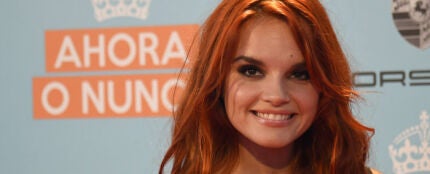 Melody, durante la premiere de la película 'Ahora o nunca' en 2015