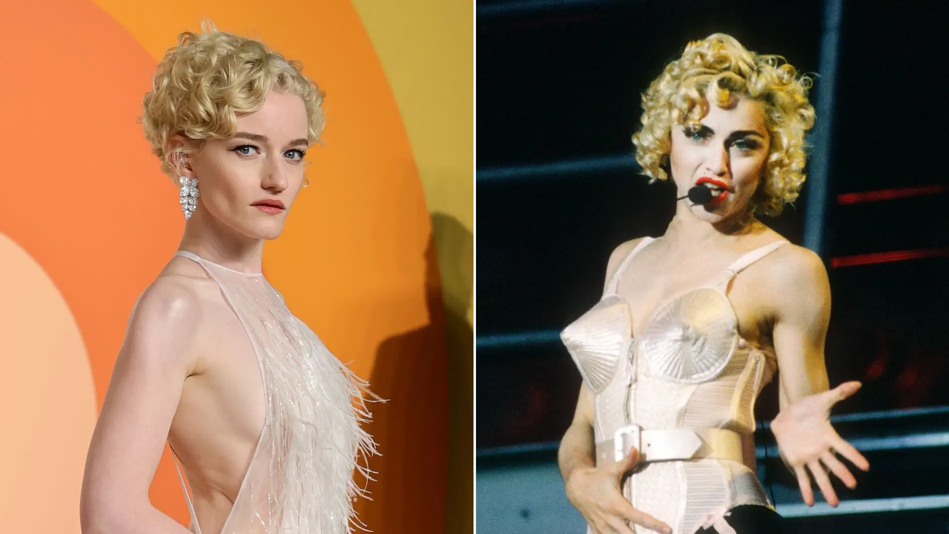 Julia Garner | Madonna en 1990 Julia Garner | Madonna en 1990