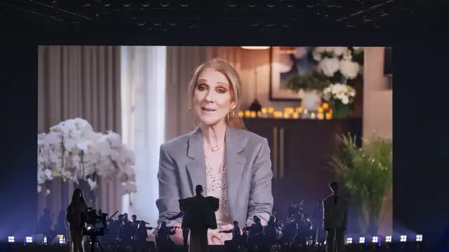 Céline Dion aparece en la primera semifinal de Eurovisión 2025