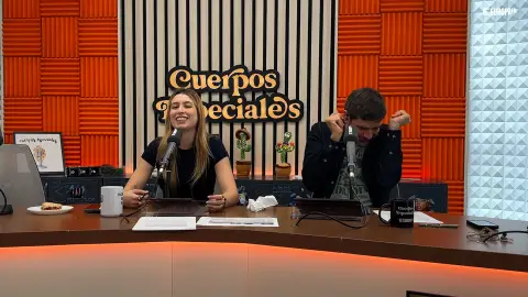 Eva Soriano y Nacho García en Cuerpos especiales Eva Soriano y Nacho García en Cuerpos especiales