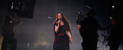  Zoë Më, representante de Suiza, en la Semifinal de Eurovisión