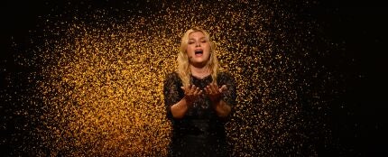 Louane, representante de Francia en Eurovisión 2025, en un ensayo Louane, representante de Francia en Eurovisión 2025, en un ensayo