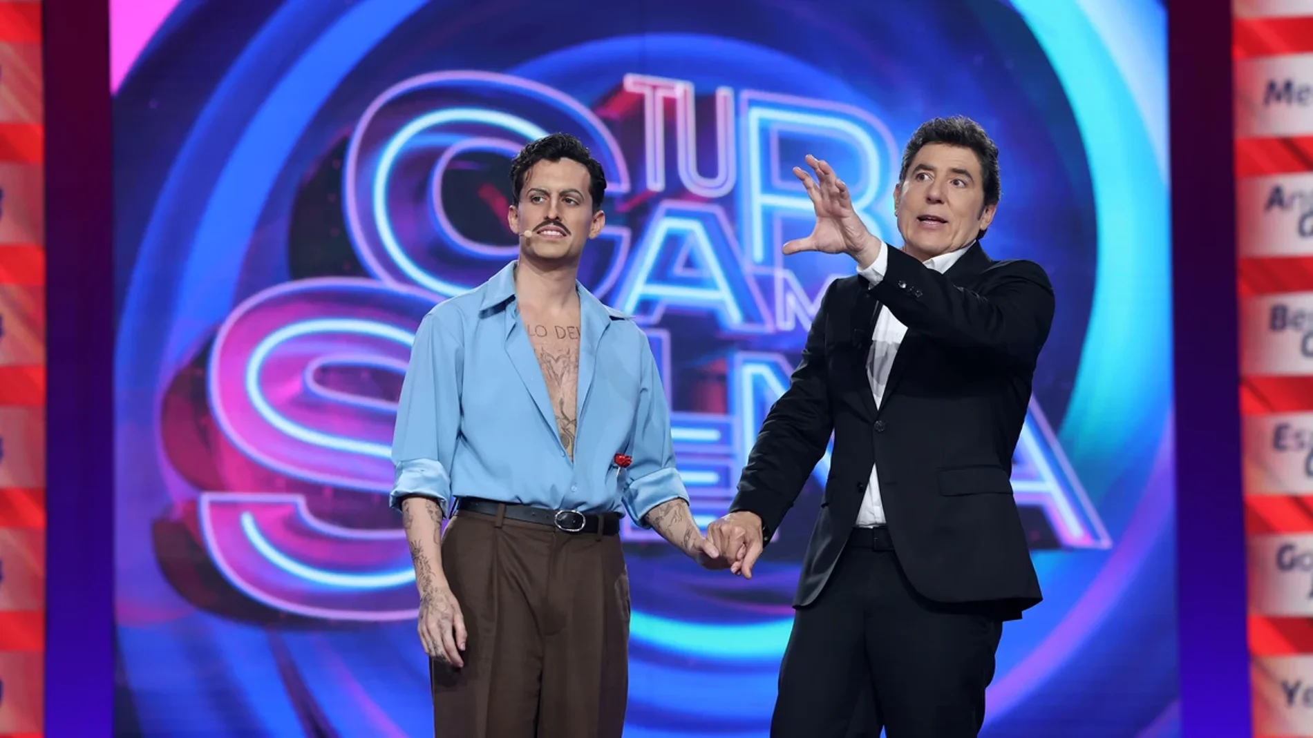 Mikel Herzog Jr en 'Tu cara me suena' imitando a Damiano David Mikel Herzog Jr en 'Tu cara me suena' imitando a Damiano David