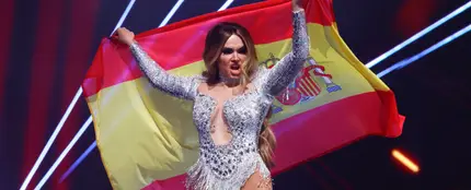 Melody, en la final de Eurovisión 2025 Melody, en la final de Eurovisión 2025