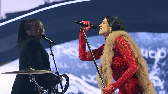 Dua Lipa en el 'Radical Optimismo World Tour'