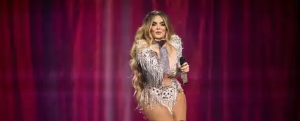 Melody, en la final de Eurovisión 2025. Melody, en la final de Eurovisión 2025.