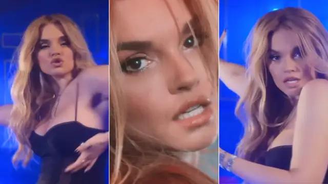 Melody en el anuncio de 'El apagón', su primera canción tras Eurovisión