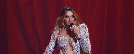 Melody en la final de Eurovisión 2025 Melody en la final de Eurovisión 2025