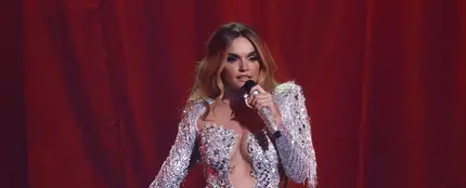 Melody en la final de Eurovisión 2025 Melody en la final de Eurovisión 2025