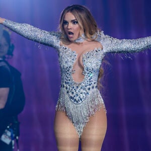 Melody durante los ensayos de Eurovisi&oacute;n 