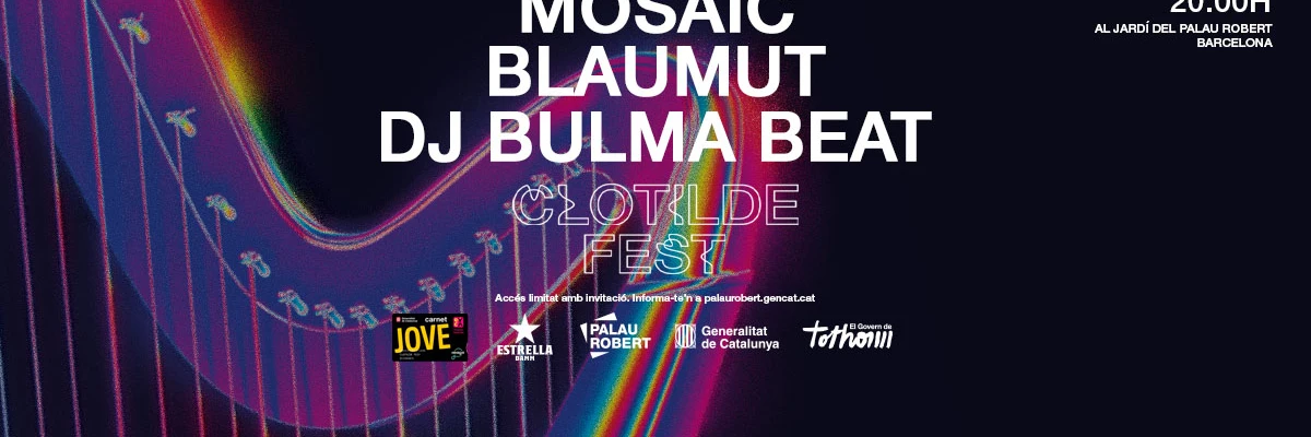 Europa FM clausurará el ClotildeFest con Blaumut, Bulma Beat y Mosaic Europa FM clausurará el ClotildeFest con Blaumut, Bulma Beat y Mosaic