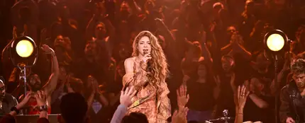 Shakira, en The Tonight Show de Jimmy Fallon Shakira, en The Tonight Show de Jimmy Fallon