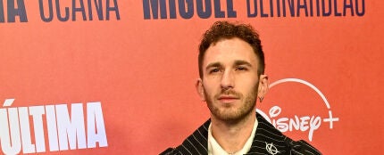 David Castillo en la premier de 'La última'