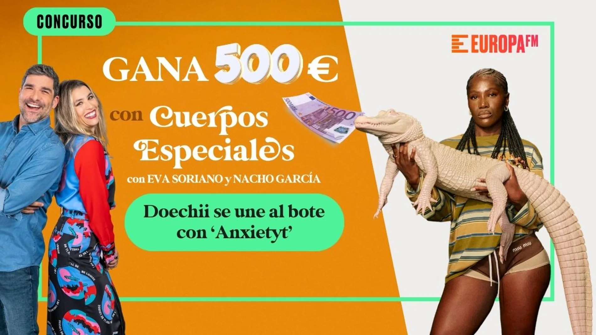 Bases legales del concurso 'Pilla la cita y gana la guita' en Cuerpos especiales con Dochii y el single 'Anxiety' Bases legales del concurso 'Pilla la cita y gana la guita' en Cuerpos especiales con Dochii y el single 'Anxiety'