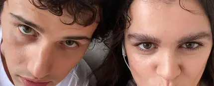 Los artistas Pablopablo y Amaia Los artistas Pablopablo y Amaia