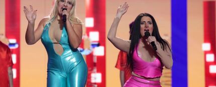 Esperansa Grasia y Silvia Abril imitan a Sonia y Selena en 'Tu cara me suena 12'
