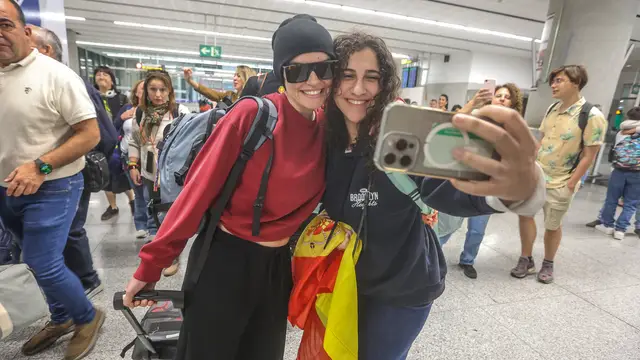 Melody aterriza en Málaga el 19 de mayo