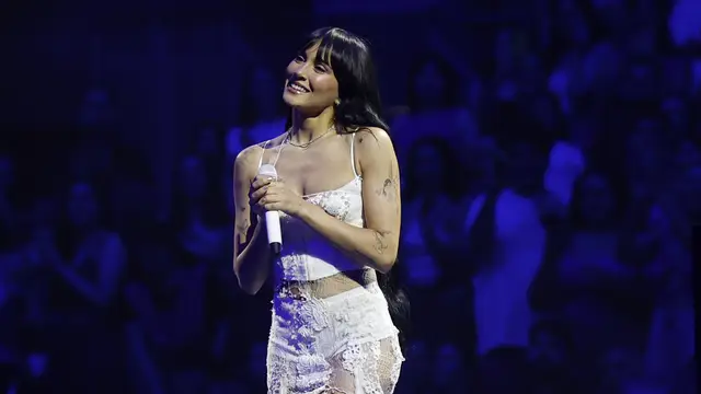 Aitana en la Listening Party de 'Cuarto azul'