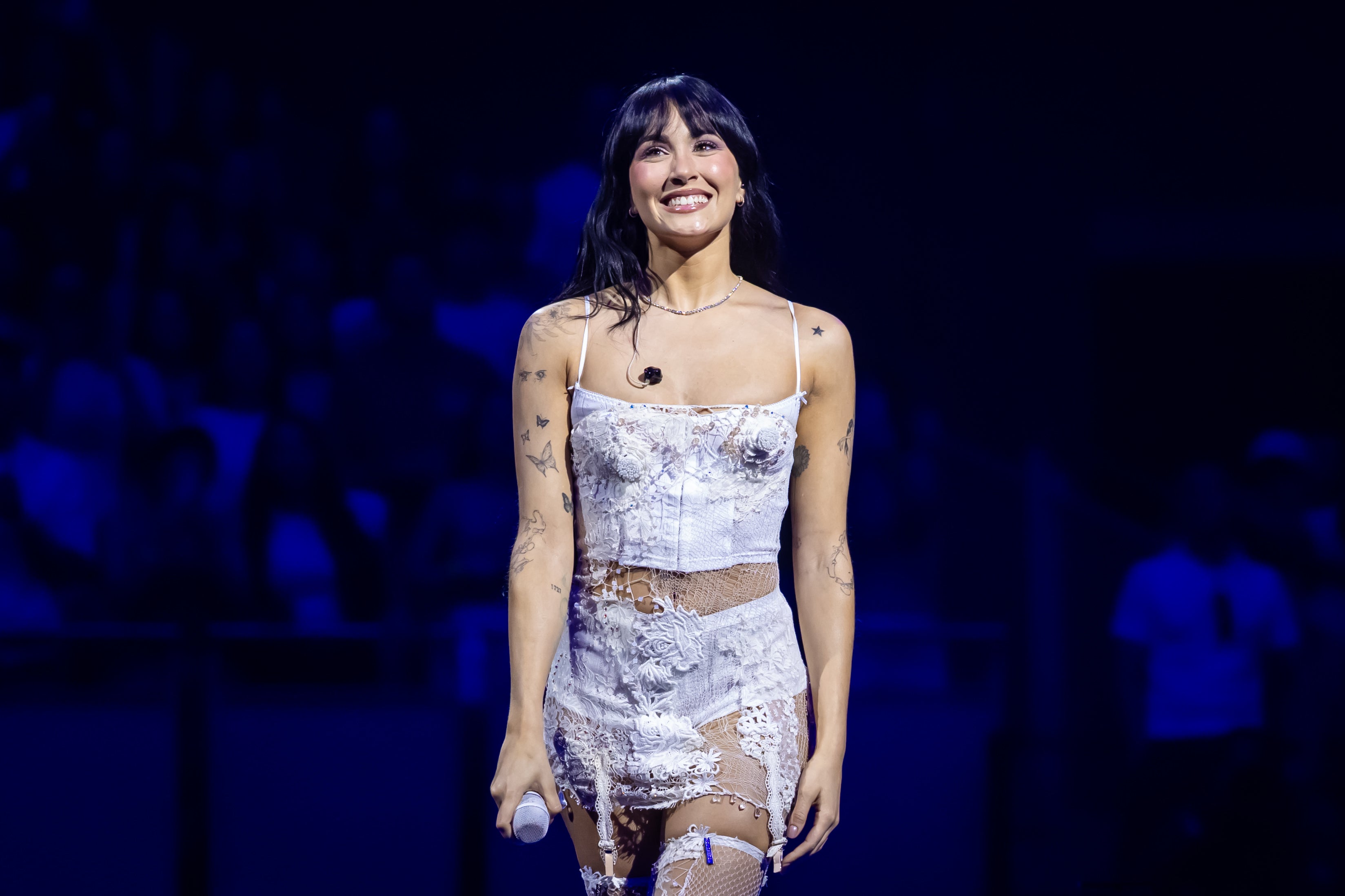Aitana en su Listening Party en el Movistar Arena de Madrid Aitana en su Listening Party en el Movistar Arena de Madrid