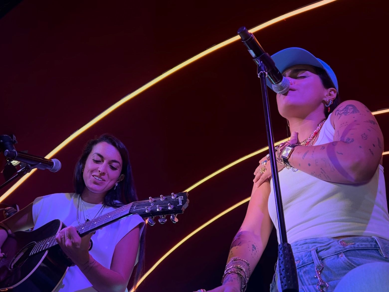 Marlena en Local de Ensayo Europa FM Marlena en Local de Ensayo Europa FM